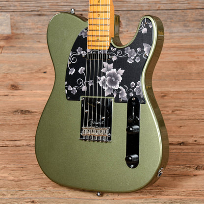 Fender American Deluxe Telecaster Neck with American Standard Body Jade Pearl Metallic Electric Guitars / Solid Body