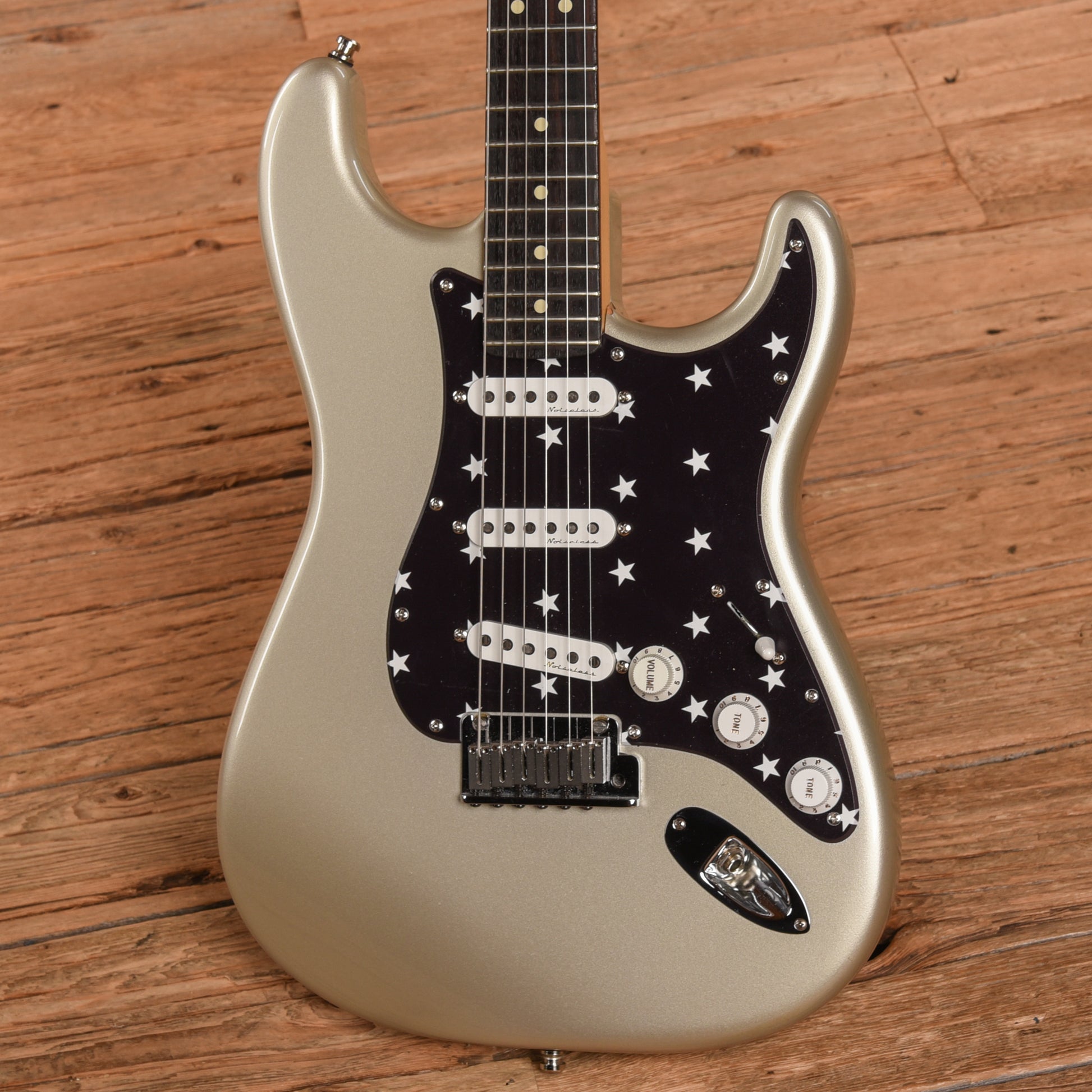 Fender American Double Fat Stratocaster Shoreline Gold 2000 Electric Guitars / Solid Body