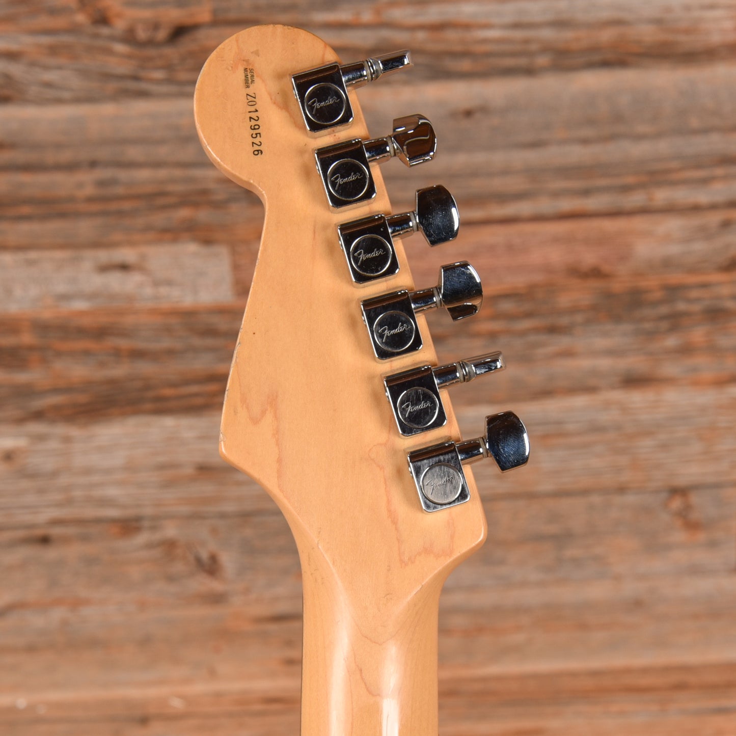 Fender American Double Fat Stratocaster Shoreline Gold 2000 Electric Guitars / Solid Body