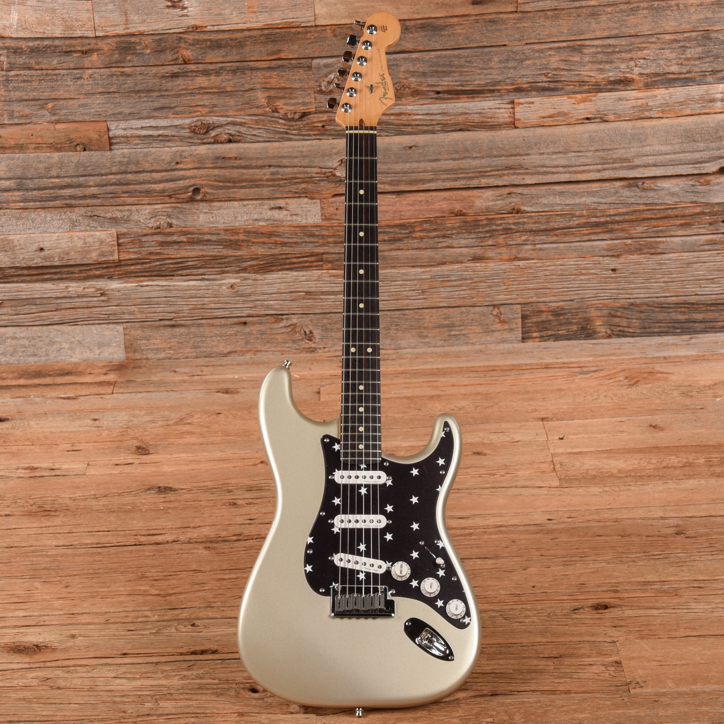 Fender American Double Fat Stratocaster Shoreline Gold 2000 Electric Guitars / Solid Body
