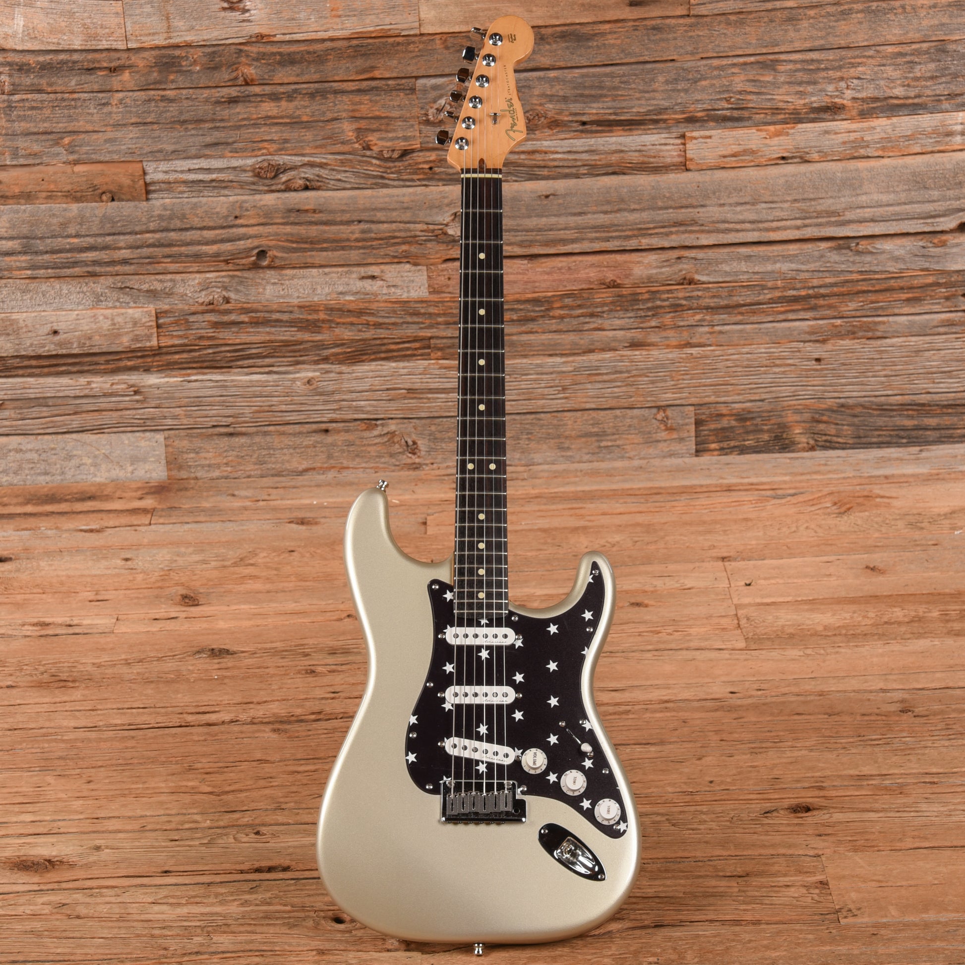 Fender American Double Fat Stratocaster Shoreline Gold 2000 Electric Guitars / Solid Body