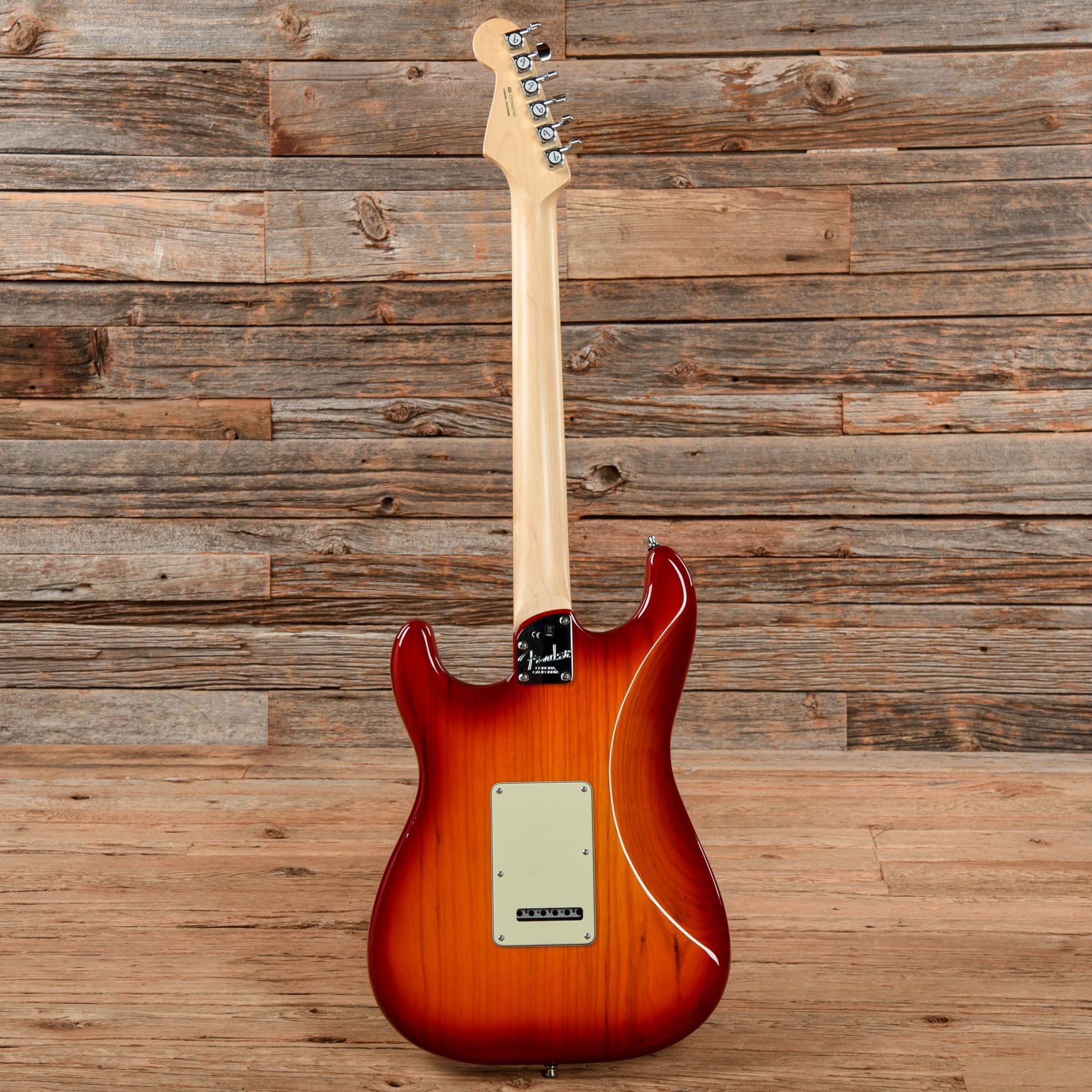 Fender American Elite Stratocaster Aged Cherry Sunburst 2019 Electric Guitars / Solid Body