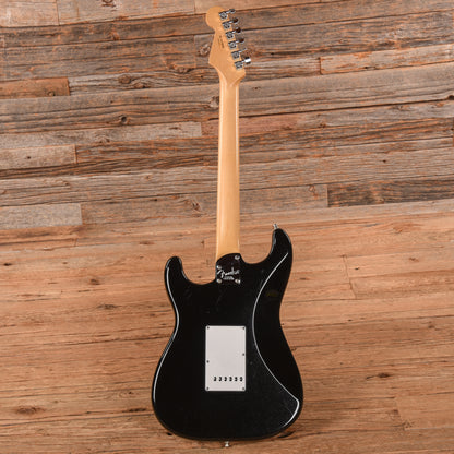 Fender American Elite Stratocaster Mystic Black 2015 Electric Guitars / Solid Body