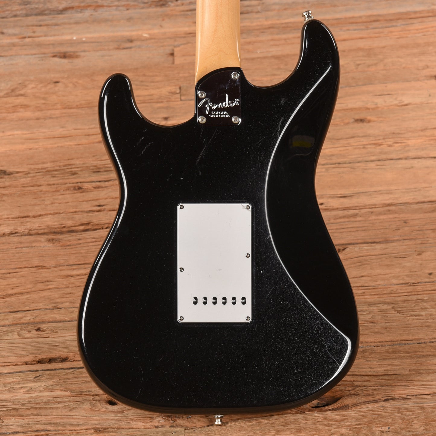 Fender American Elite Stratocaster Mystic Black 2015 Electric Guitars / Solid Body