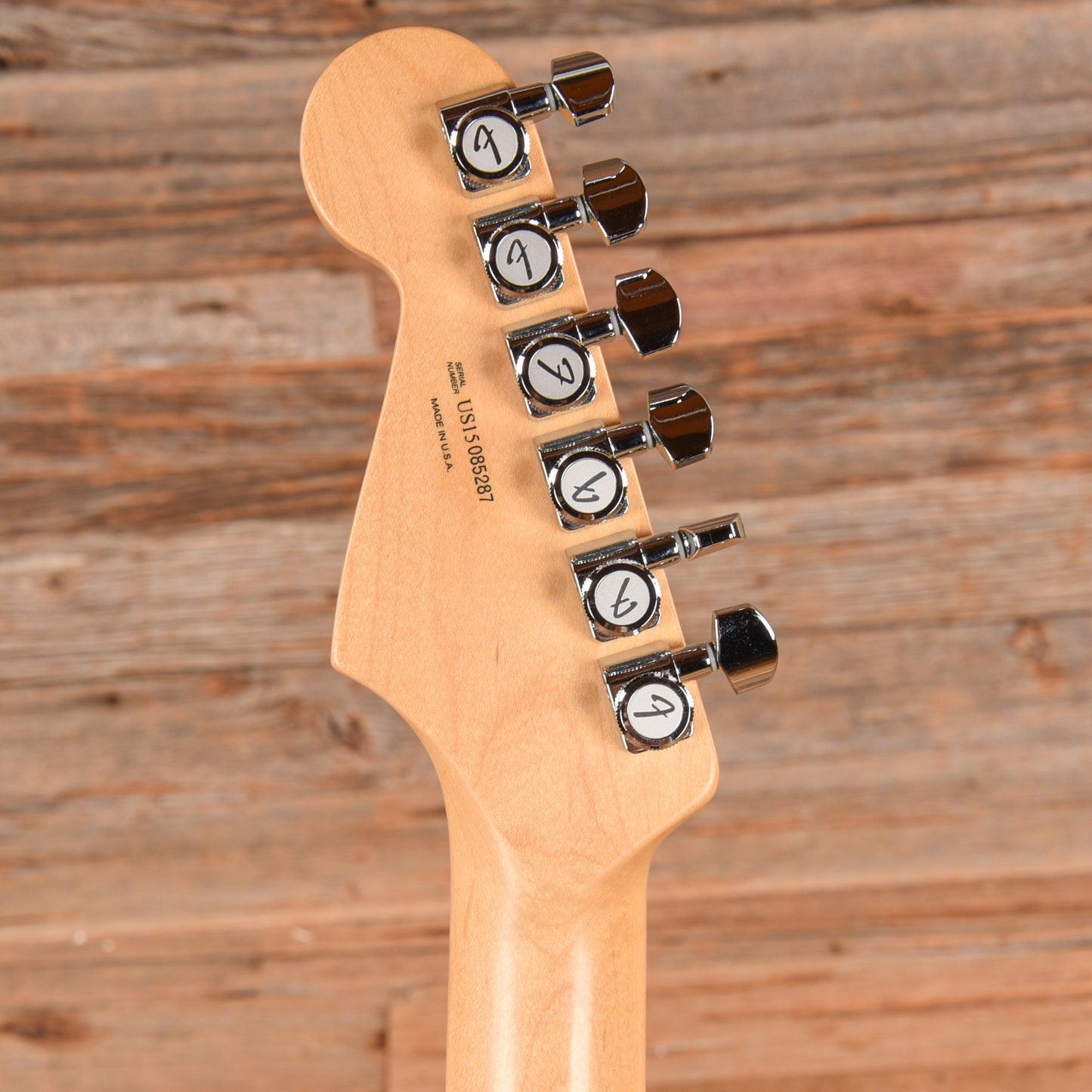 Fender American Elite Stratocaster Mystic Black 2015 Electric Guitars / Solid Body