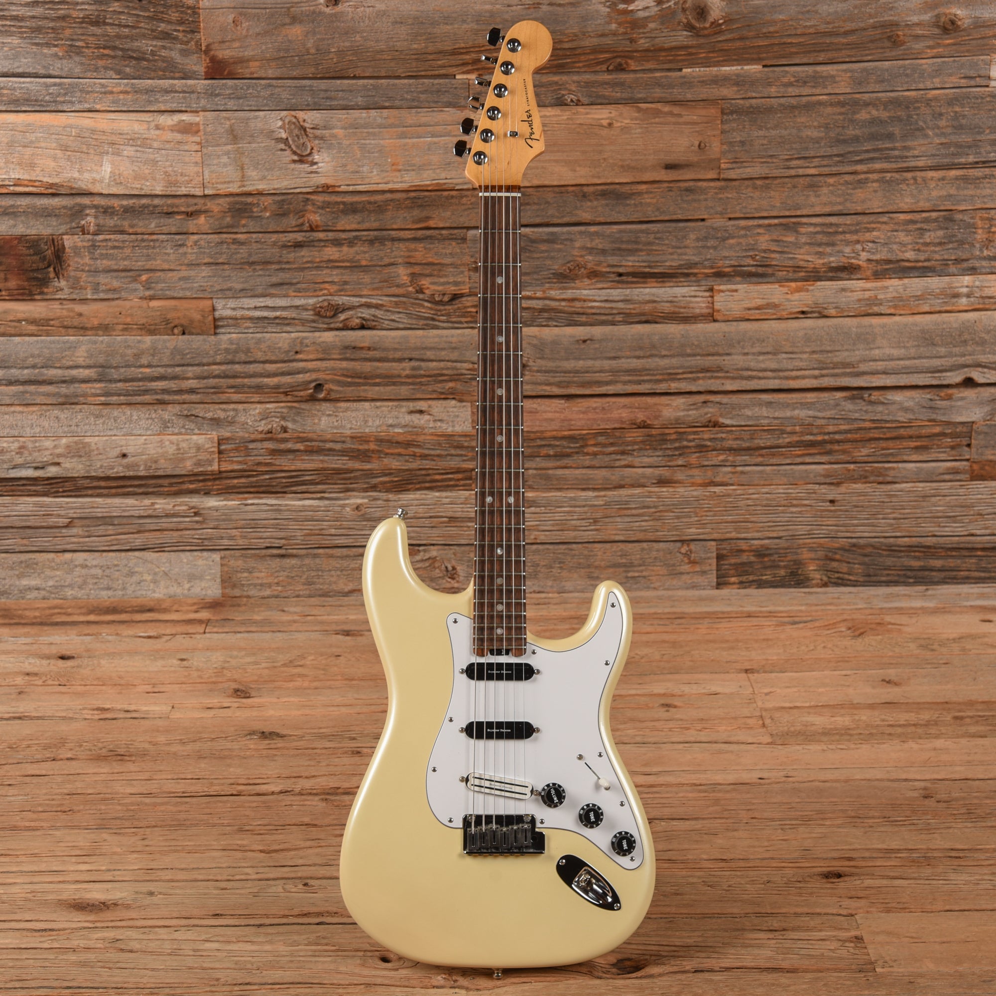 Fender American Elite Stratocaster Olympic Pearl 2016 Electric Guitars / Solid Body