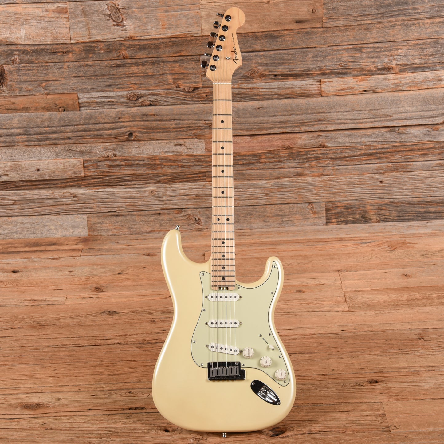 Fender American Elite Stratocaster Olympic Pearl 2019 Electric Guitars / Solid Body