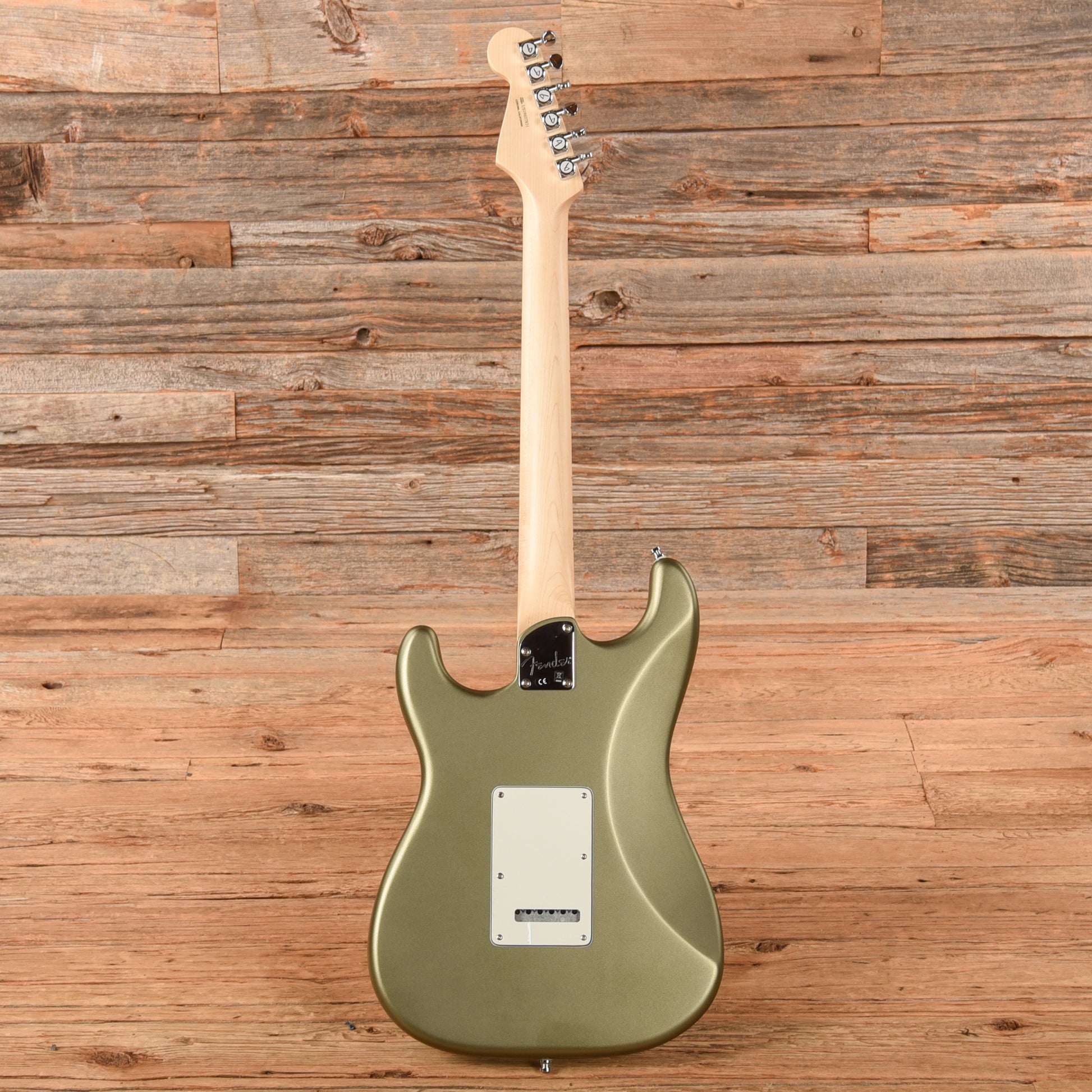 Fender American Elite Stratocaster Satin Jade Pearl Metallic 2019 Electric Guitars / Solid Body