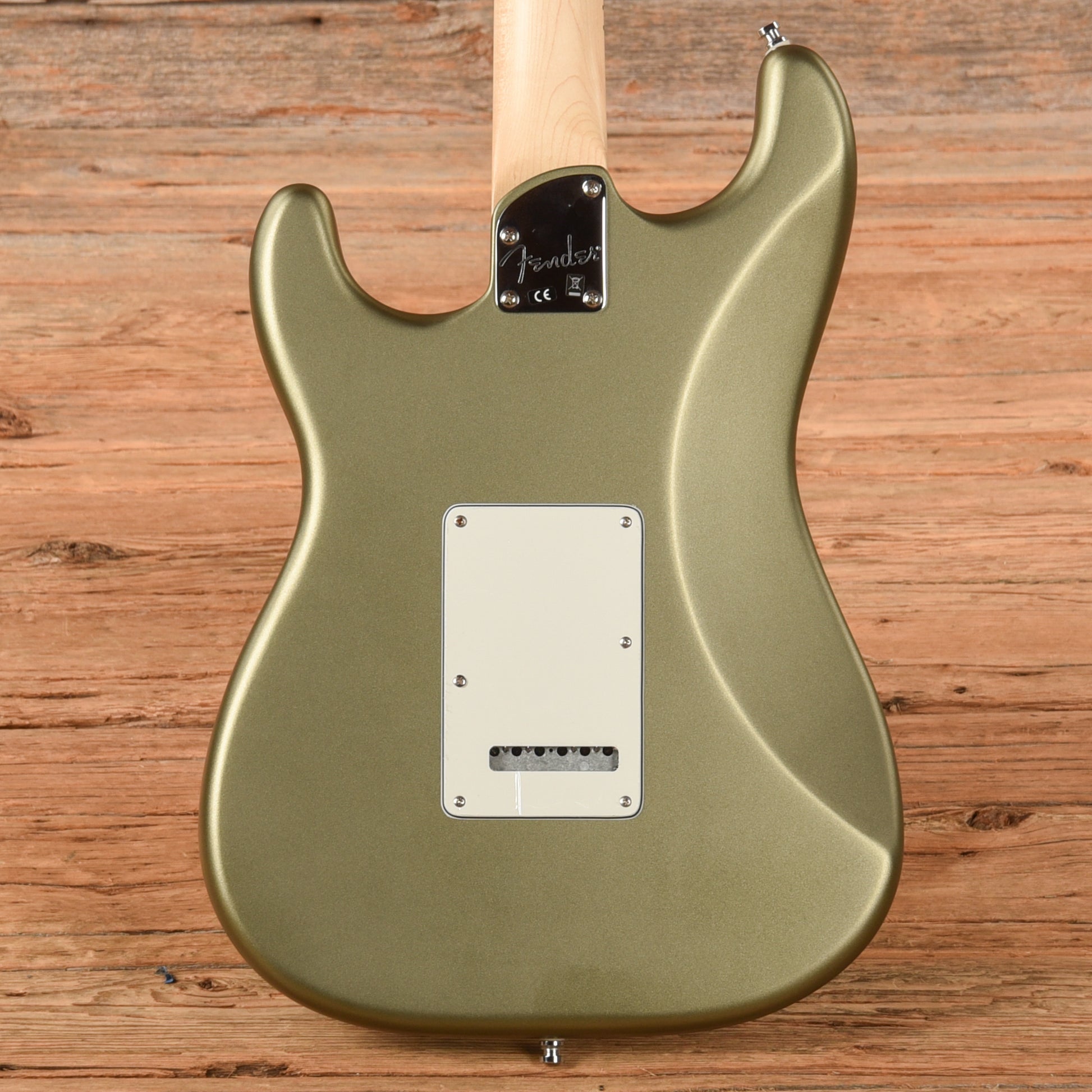 Fender American Elite Stratocaster Satin Jade Pearl Metallic 2019 Electric Guitars / Solid Body