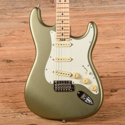 Fender American Elite Stratocaster Satin Jade Pearl Metallic 2019 Electric Guitars / Solid Body