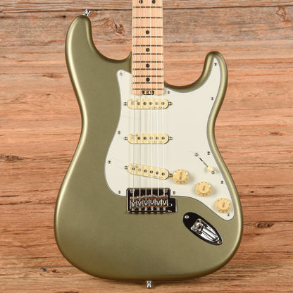 Fender American Elite Stratocaster Satin Jade Pearl Metallic 2019 Electric Guitars / Solid Body