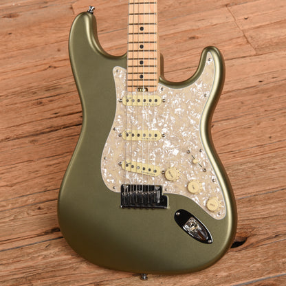 Fender American Elite Stratocaster Satin Jade Pearl Metallic 2019 Electric Guitars / Solid Body