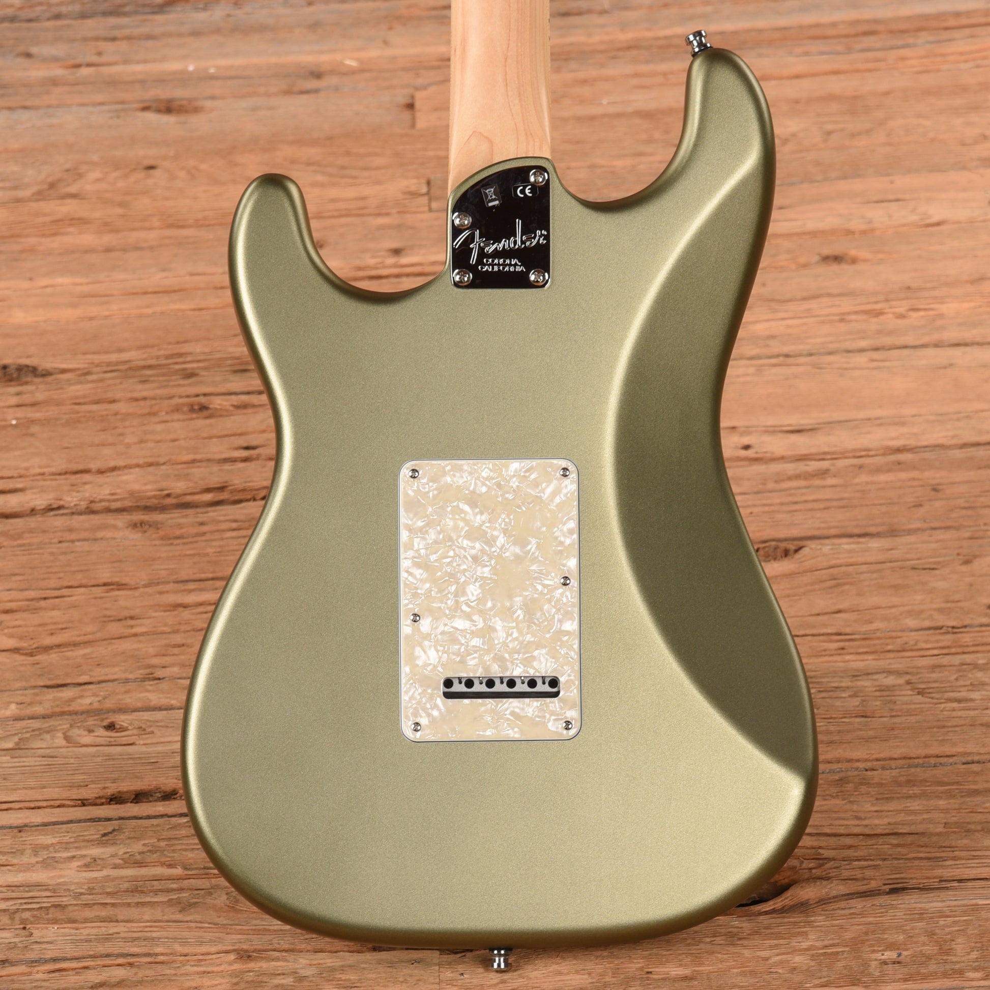 Fender American Elite Stratocaster Satin Jade Pearl Metallic 2019 Electric Guitars / Solid Body
