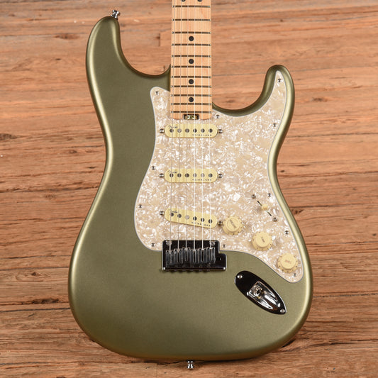 Fender American Elite Stratocaster Satin Jade Pearl Metallic 2019 Electric Guitars / Solid Body