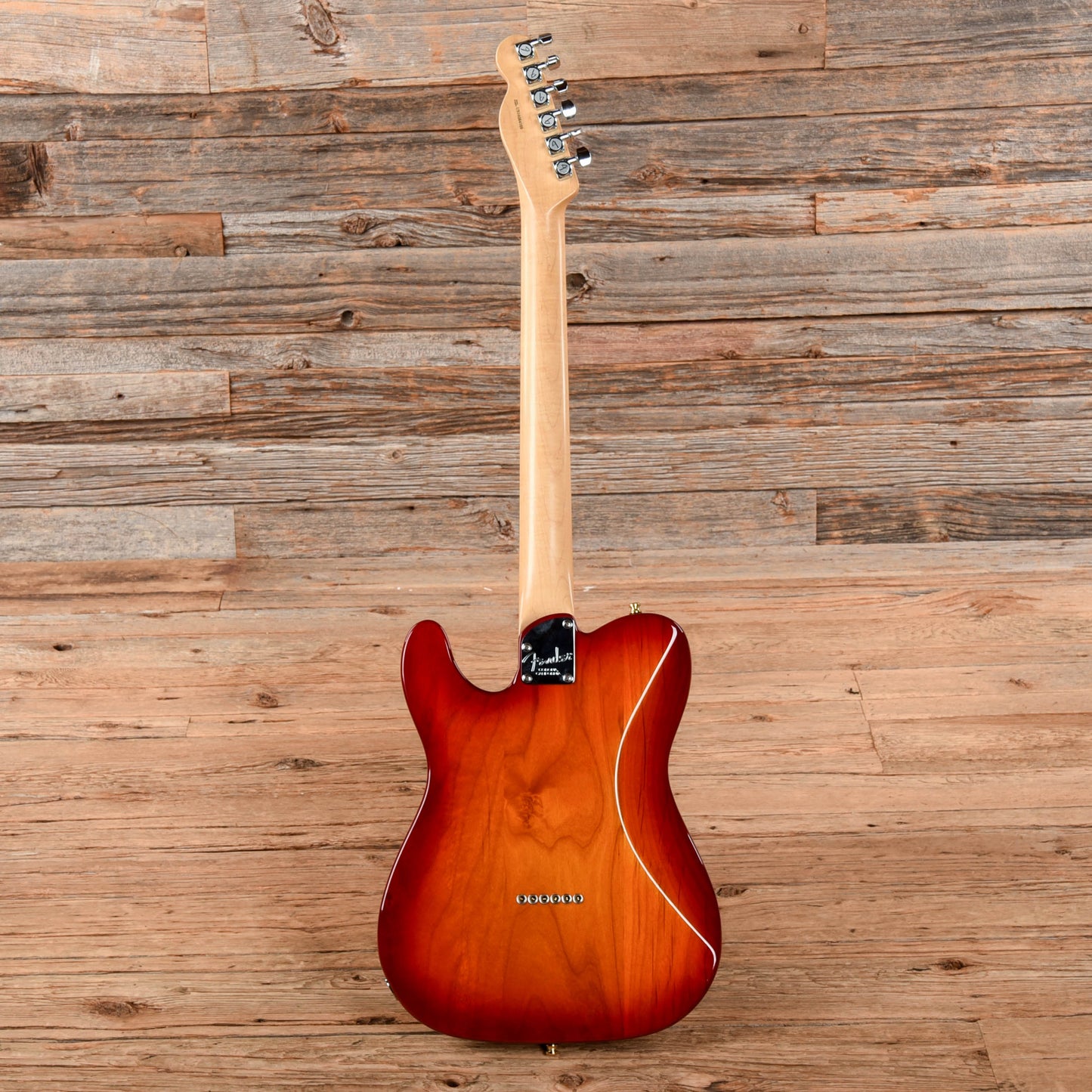 Fender American Elite Telecaster Aged Cherry Burst 2016 Electric Guitars / Solid Body