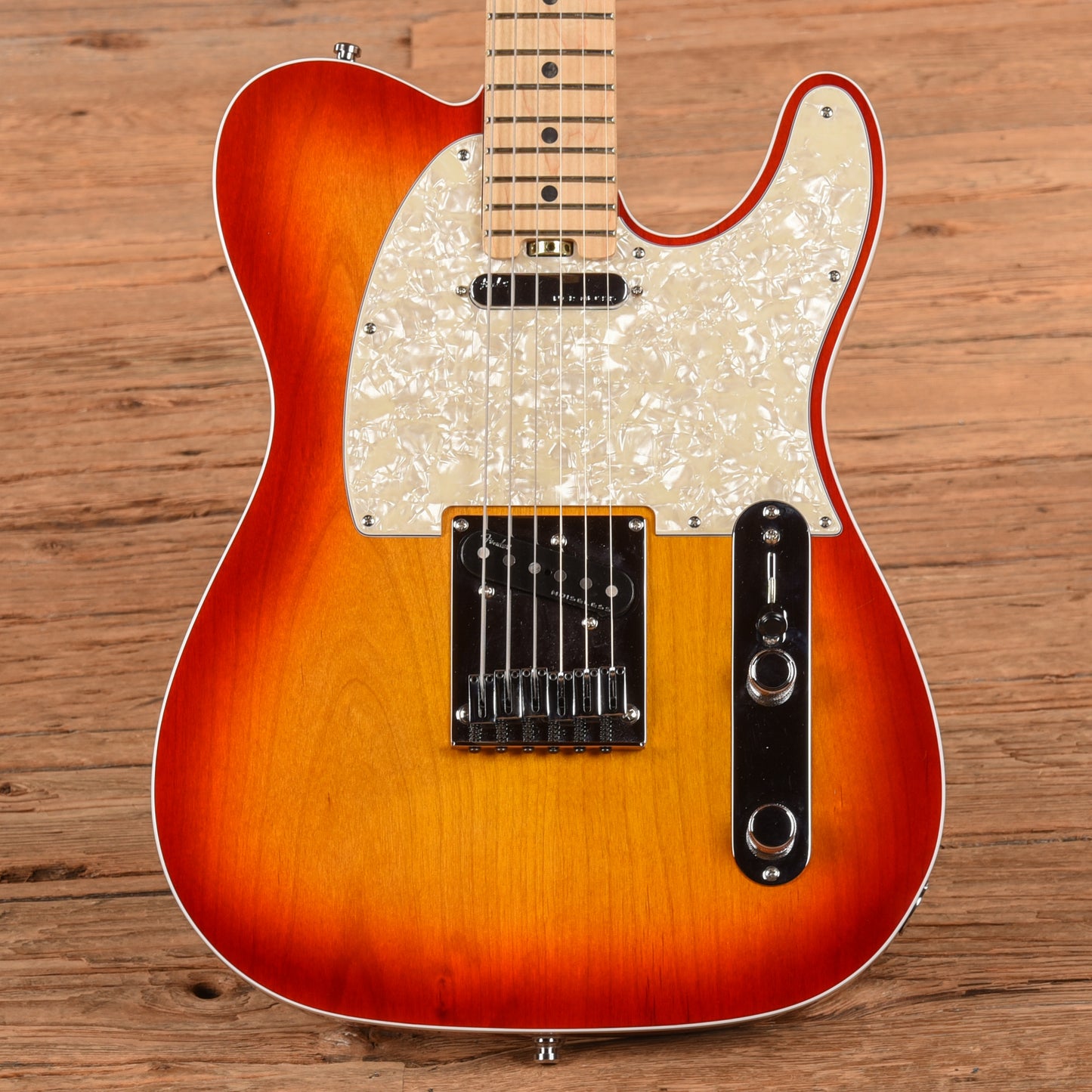 Fender American Elite Telecaster Aged Cherry Burst 2019 Electric Guitars / Solid Body