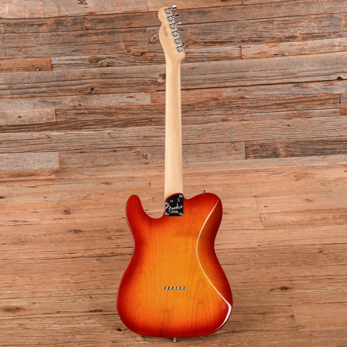 Fender American Elite Telecaster Aged Cherry Burst 2019 Electric Guitars / Solid Body