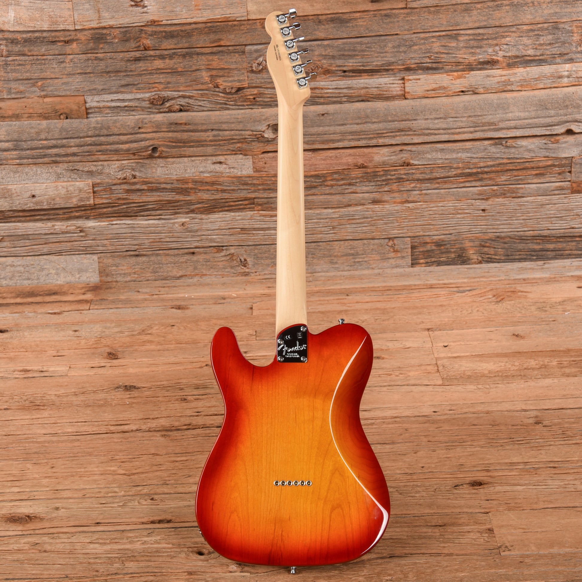 Fender American Elite Telecaster Aged Cherry Burst 2019 Electric Guitars / Solid Body