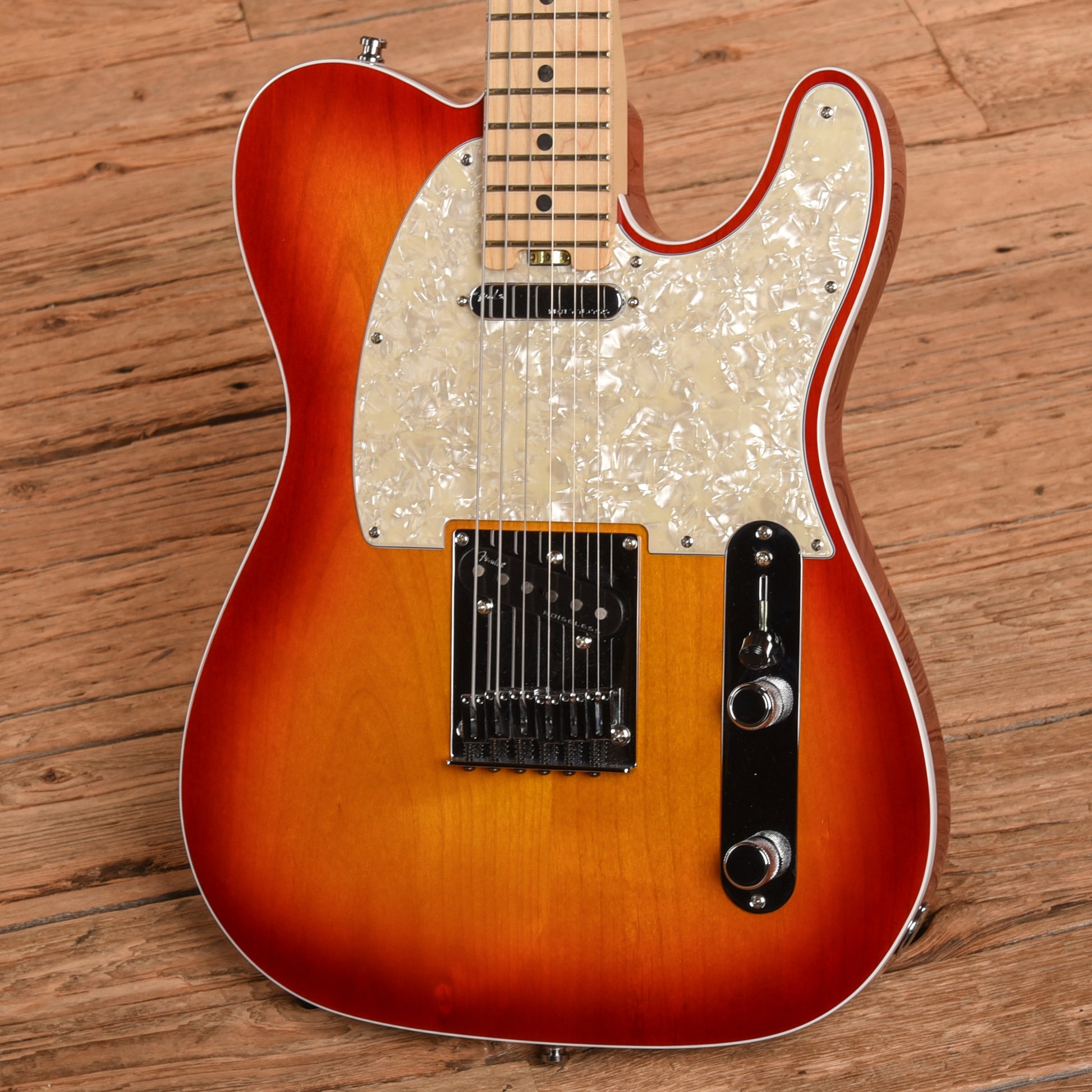 Fender American Elite Telecaster Aged Cherry Burst 2019 Electric Guitars / Solid Body