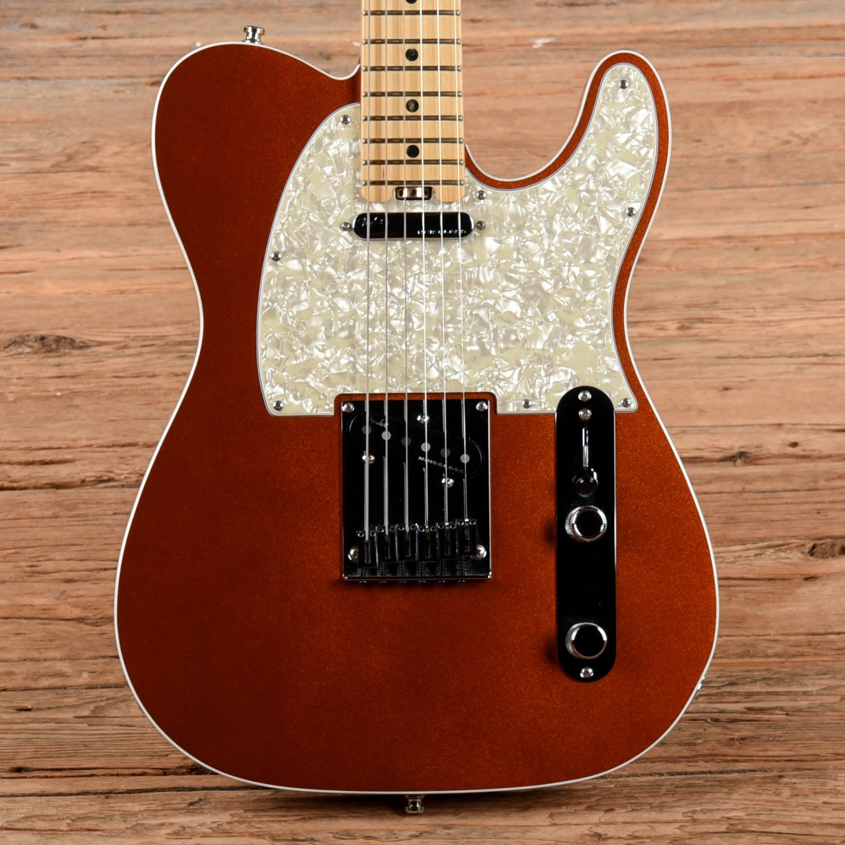 Fender American Elite Telecaster Autumn Blaze Metallic 2016 Electric Guitars / Solid Body