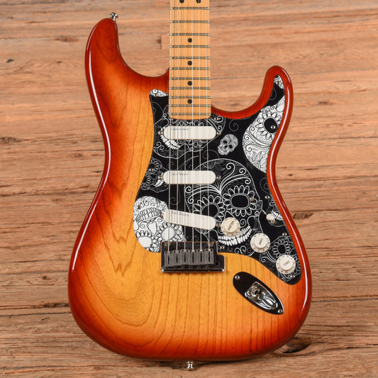 Fender American Fat Stratocaster Sienna Sunburst 2002 Electric Guitars / Solid Body