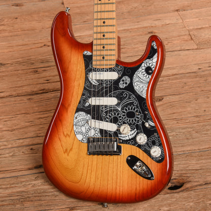 Fender American Fat Stratocaster Sienna Sunburst 2002 Electric Guitars / Solid Body