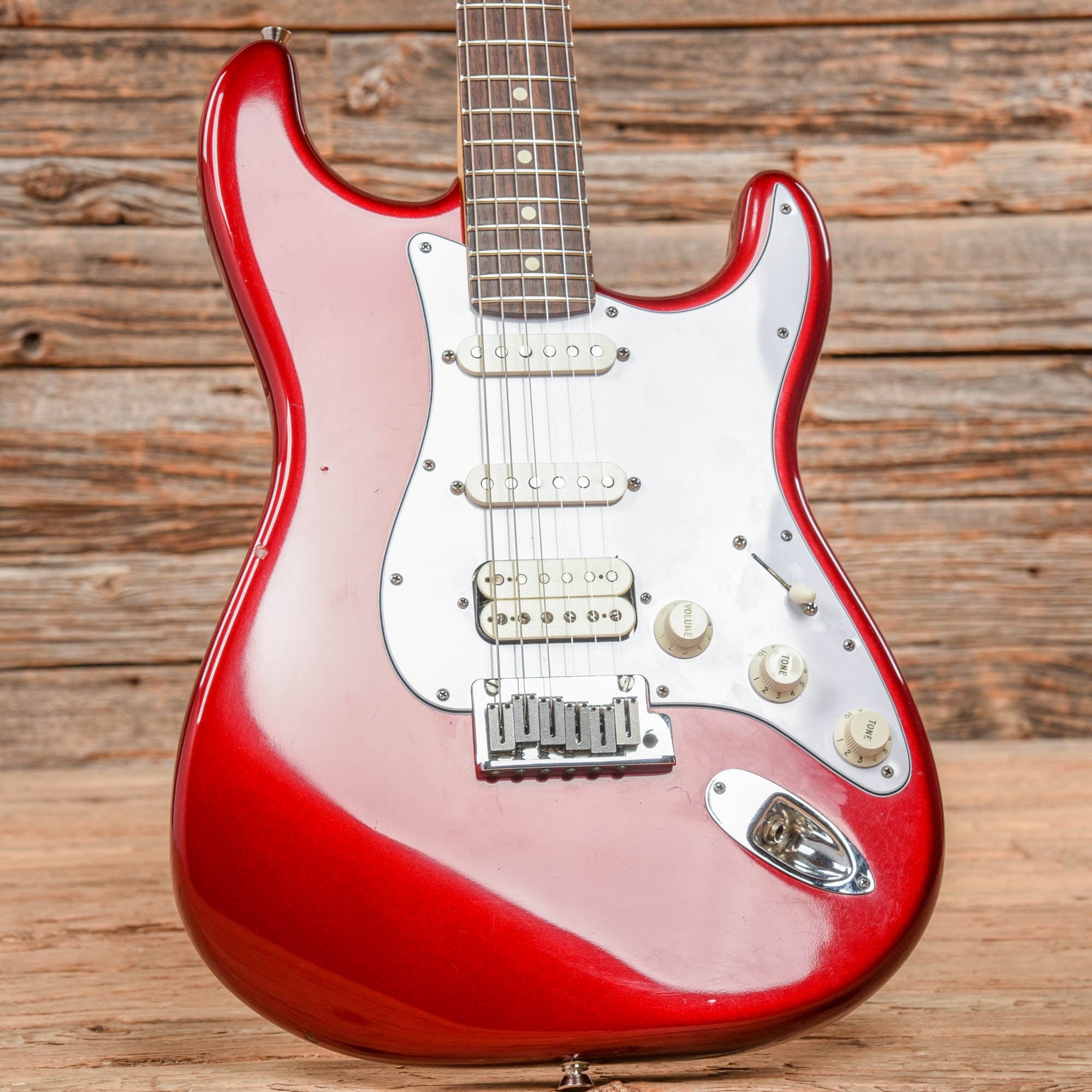 Fender American Fat Stratocaster Texas Special w/Replacement Neck Candy Apple Red Electric Guitars / Solid Body