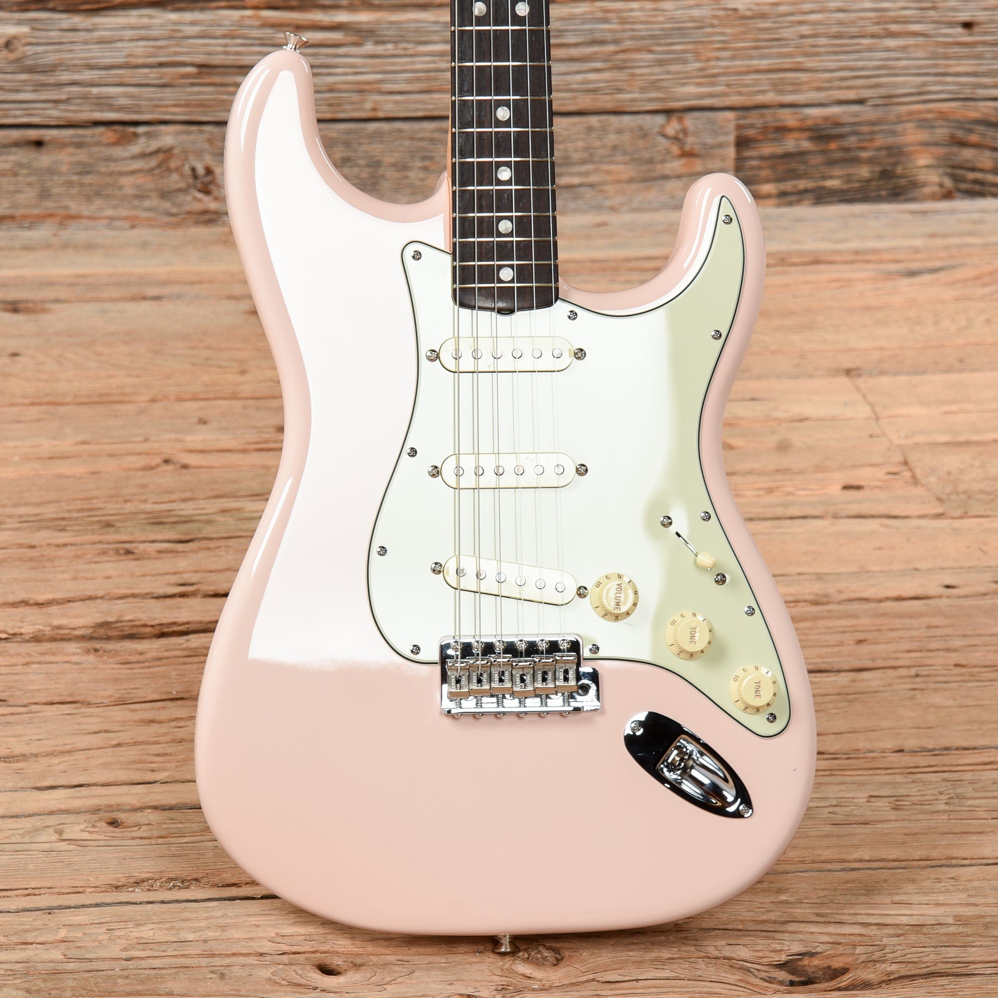 Fender American Original '60s Stratocaster Shell Pink 2021 Electric Guitars / Solid Body