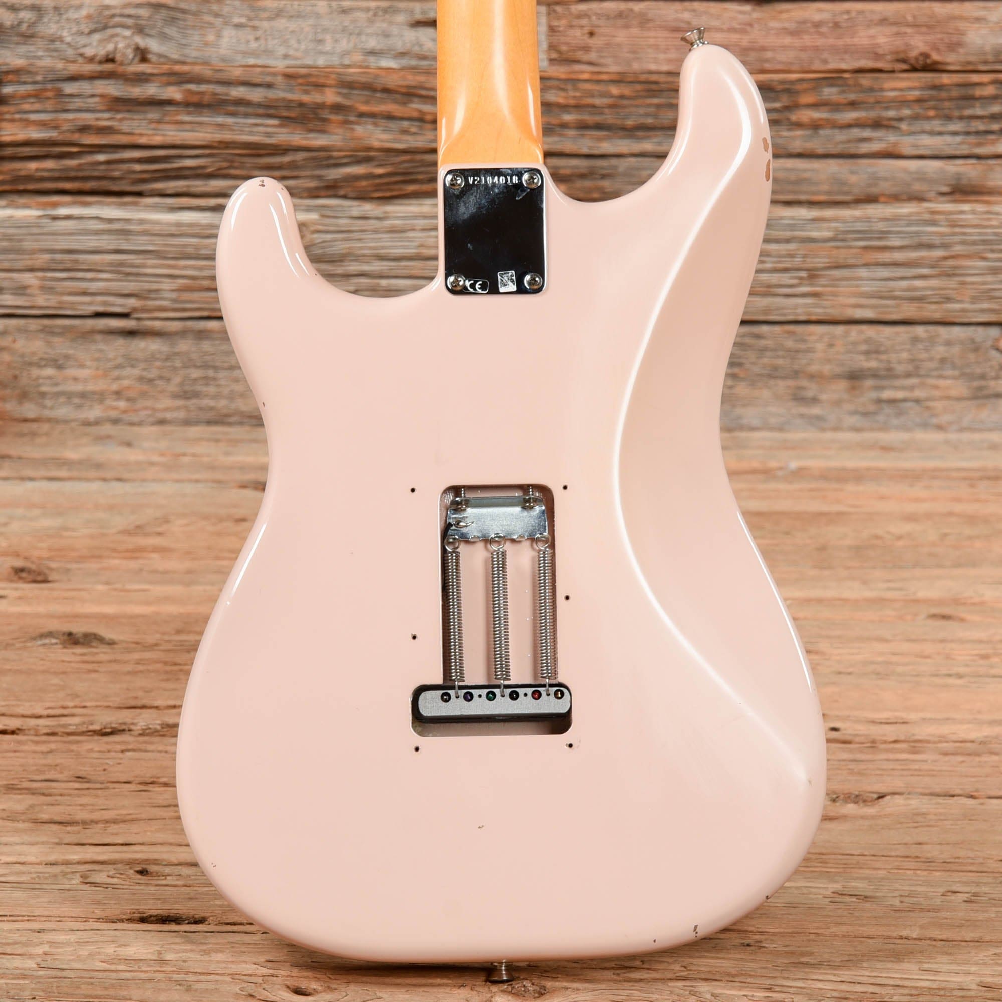 Fender American Original '60s Stratocaster Shell Pink 2021 Electric Guitars / Solid Body