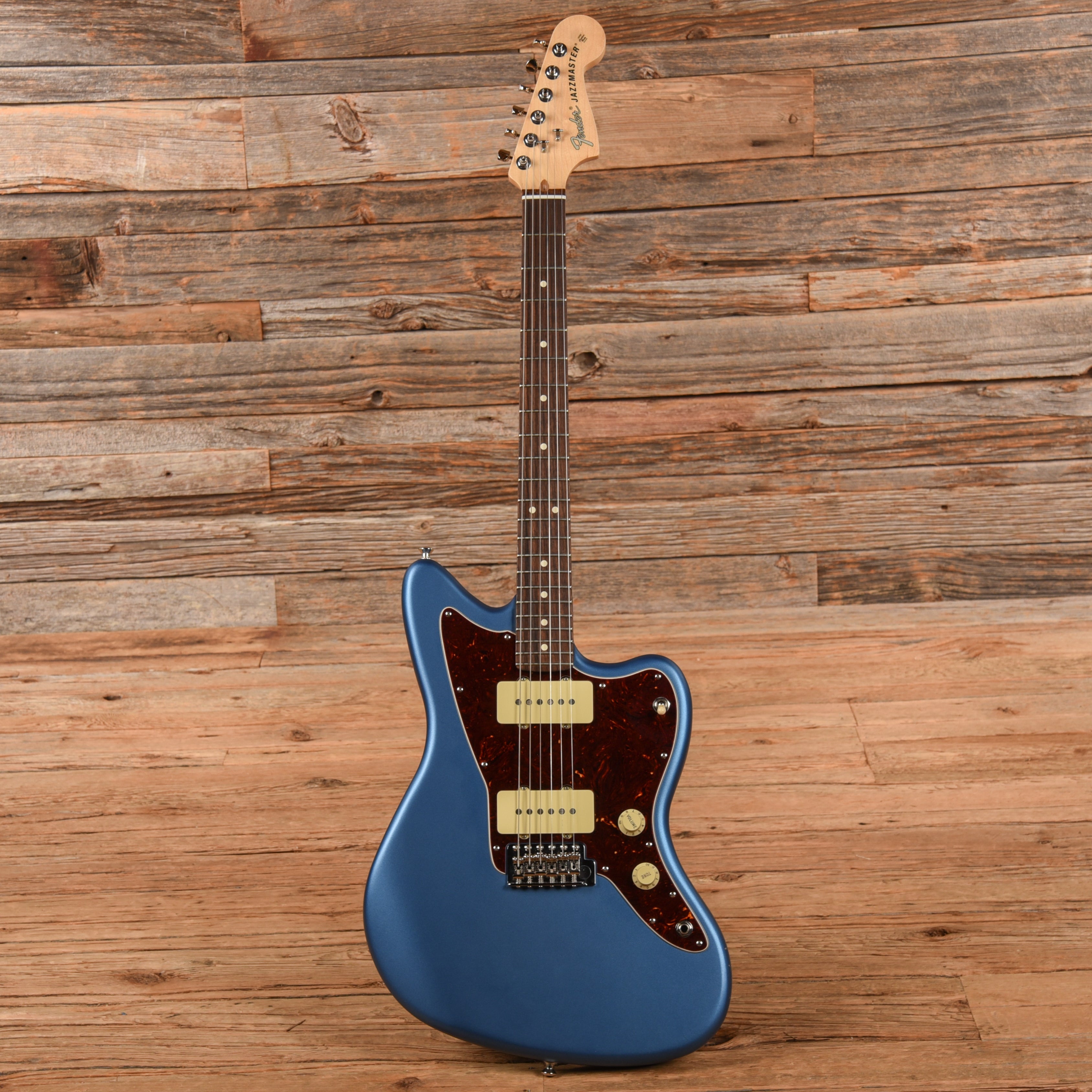 Fender American Performer Jazzmaster Satin Lake Placid Blue 2020 Electric Guitars / Solid Body