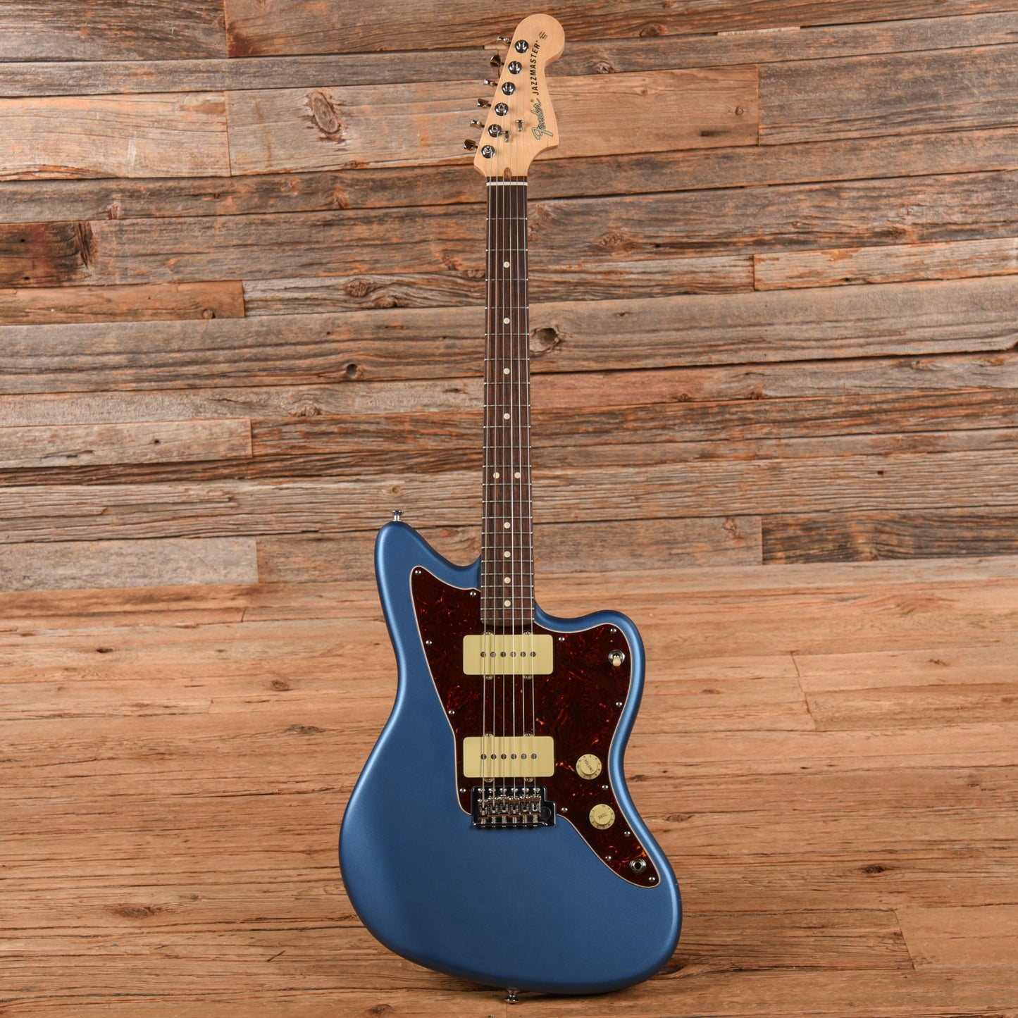 Fender American Performer Jazzmaster Satin Lake Placid Blue 2020 Electric Guitars / Solid Body