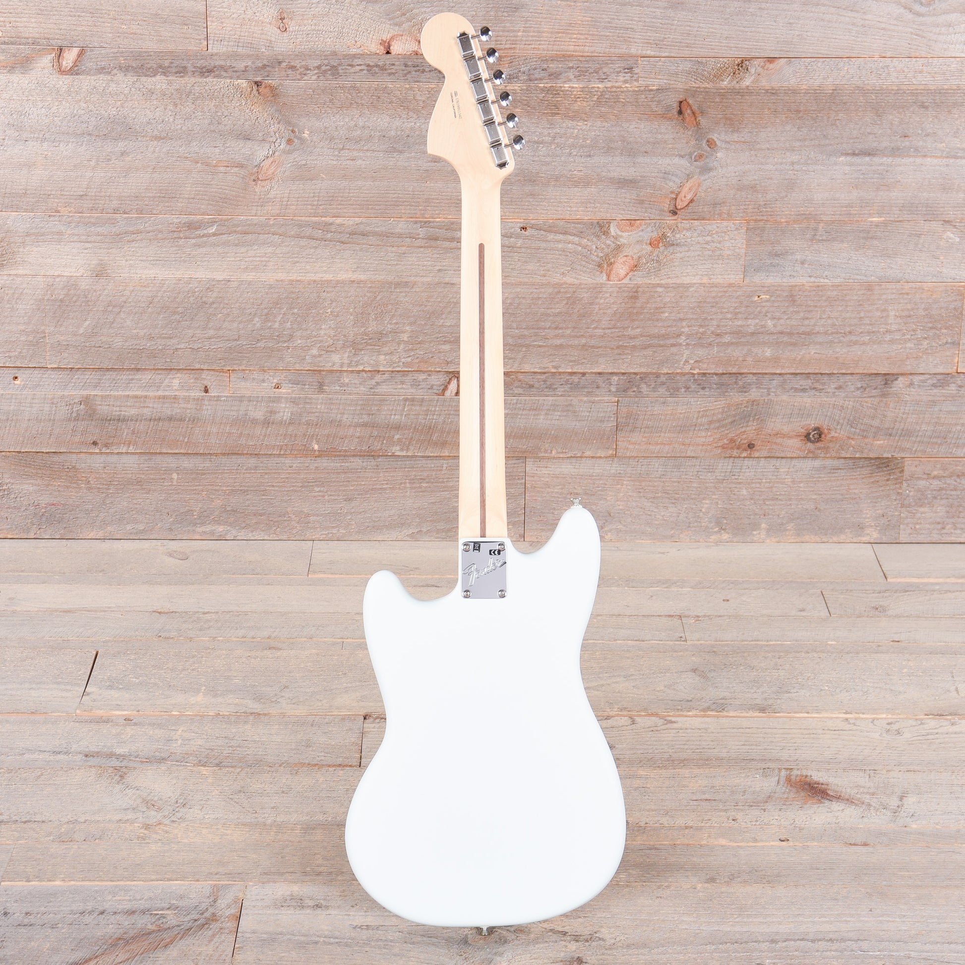 Fender American Performer Mustang Satin Sonic Blue Electric Guitars / Solid Body