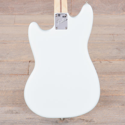 Fender American Performer Mustang Satin Sonic Blue Electric Guitars / Solid Body
