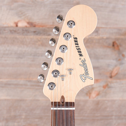 Fender American Performer Mustang Satin Sonic Blue Electric Guitars / Solid Body