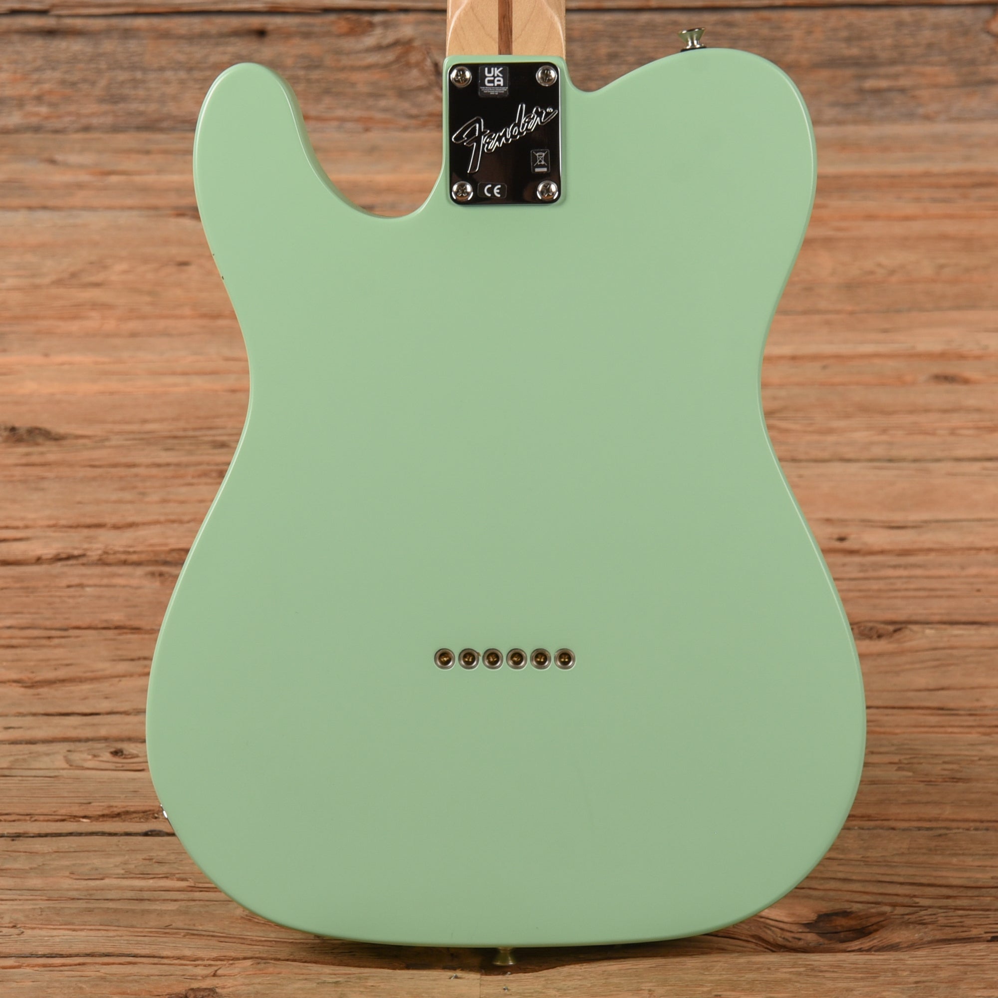 Fender American Performer Telecaster Hum Satin Surf Green 2022 Electric Guitars / Solid Body