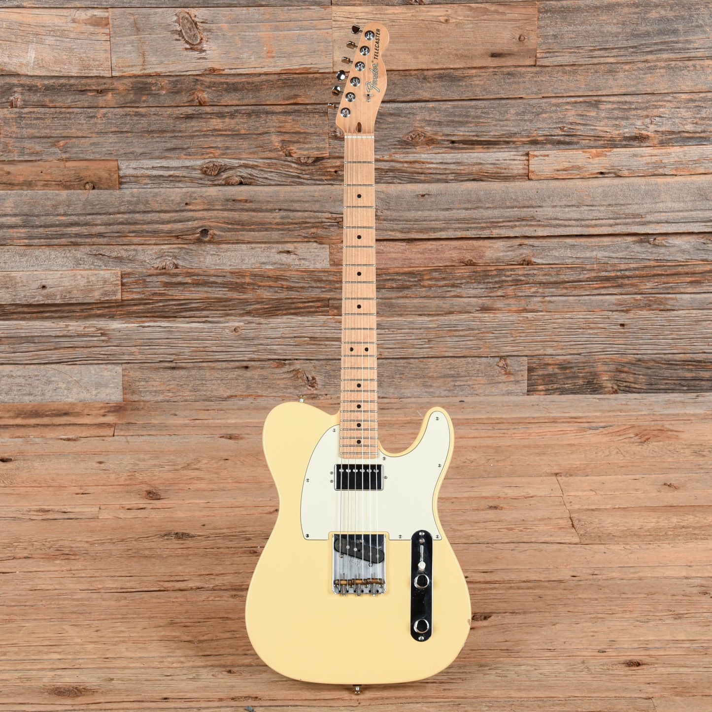 Fender American Performer Telecaster Hum Vintage White 2018 Electric Guitars / Solid Body