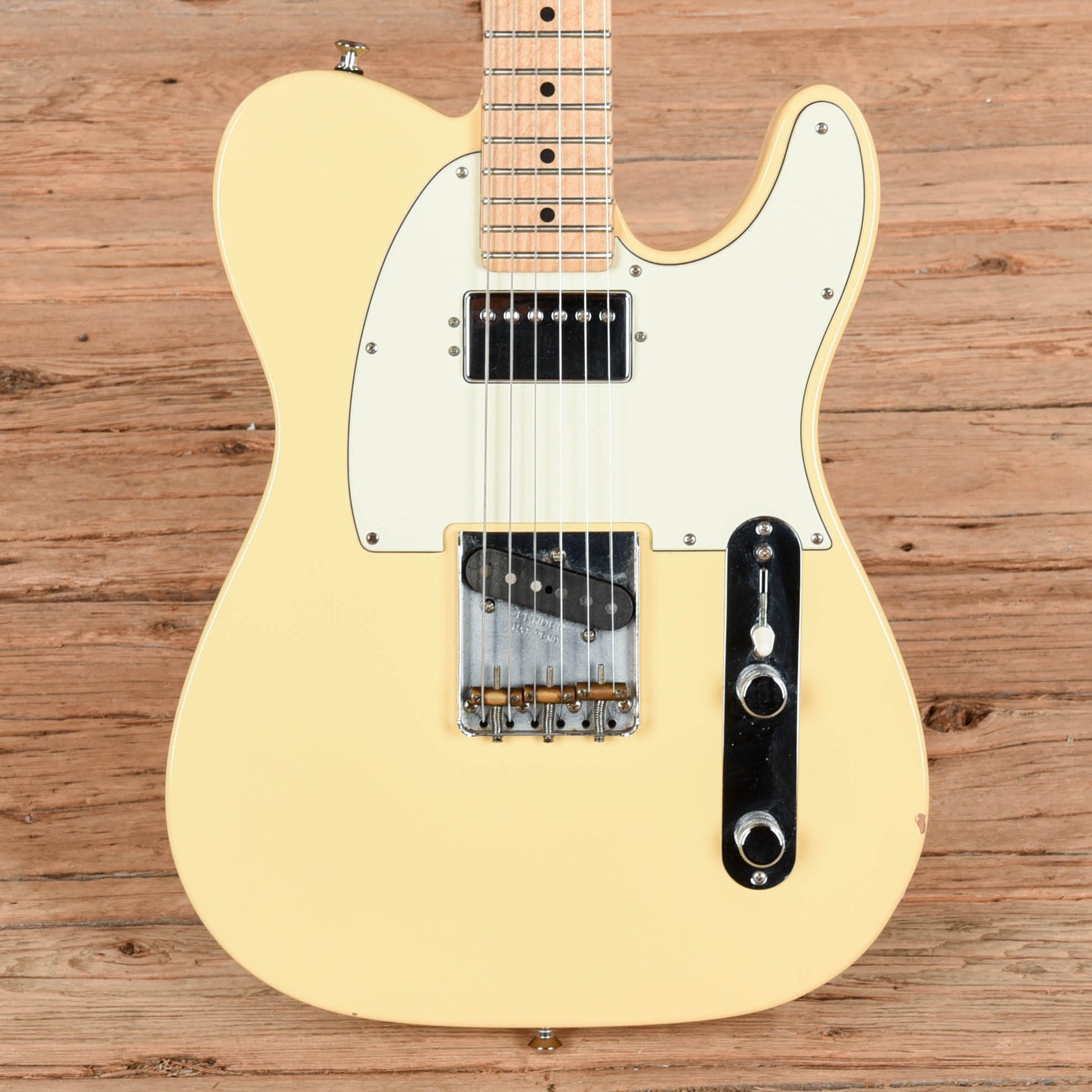 Fender American Performer Telecaster Hum Vintage White 2018 Electric Guitars / Solid Body