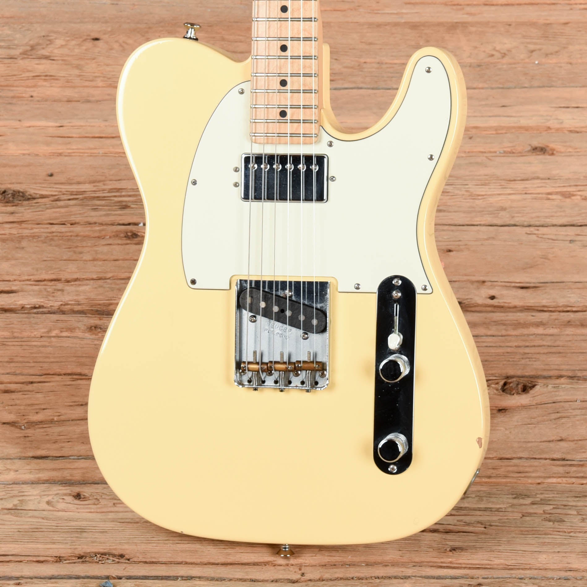 Fender American Performer Telecaster Hum Vintage White 2018 Electric Guitars / Solid Body