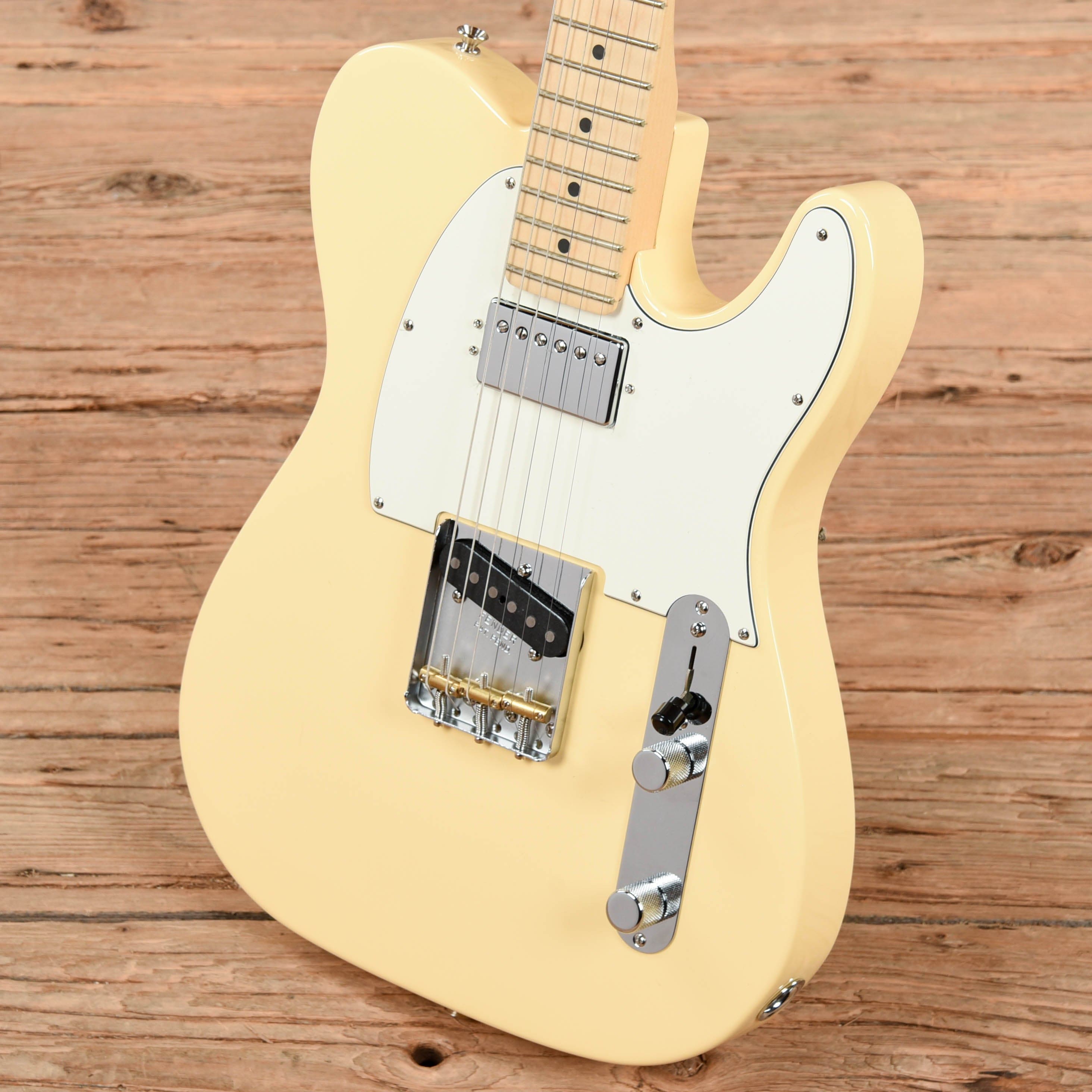 Fender American Performer Telecaster Hum Vintage White Electric Guitars / Solid Body