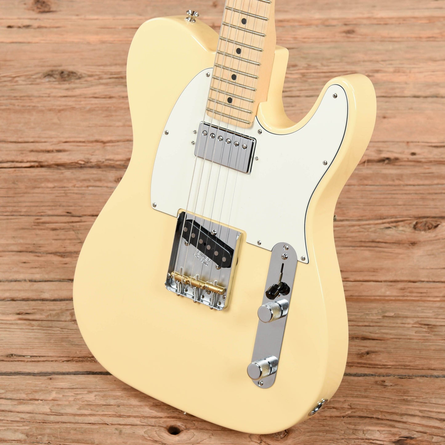 Fender American Performer Telecaster Hum Vintage White Electric Guitars / Solid Body