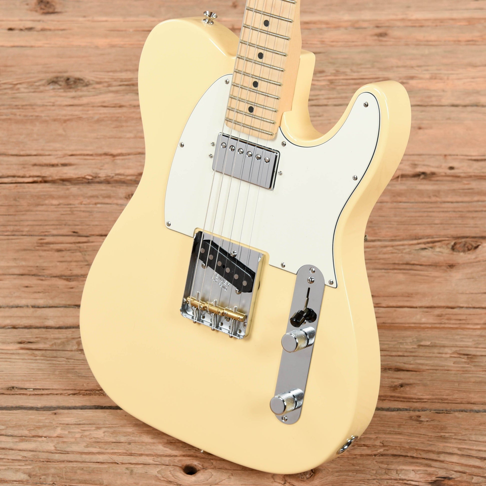 Fender American Performer Telecaster Hum Vintage White Electric Guitars / Solid Body