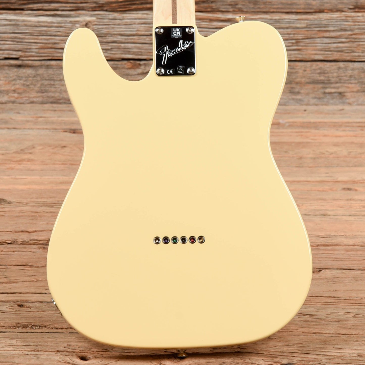 Fender American Performer Telecaster Hum Vintage White Electric Guitars / Solid Body