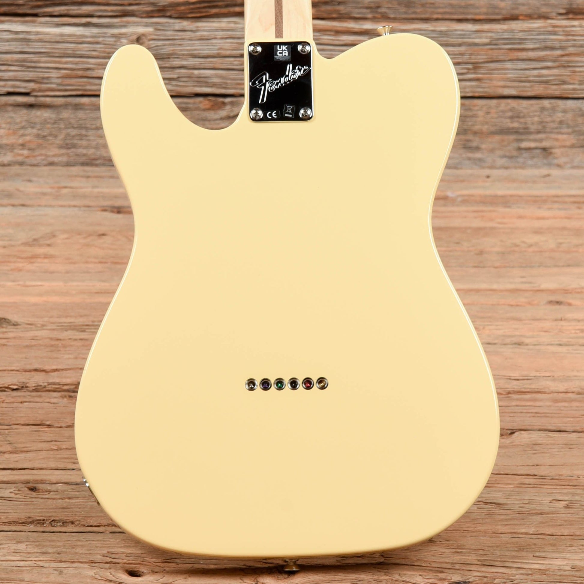 Fender American Performer Telecaster Hum Vintage White Electric Guitars / Solid Body