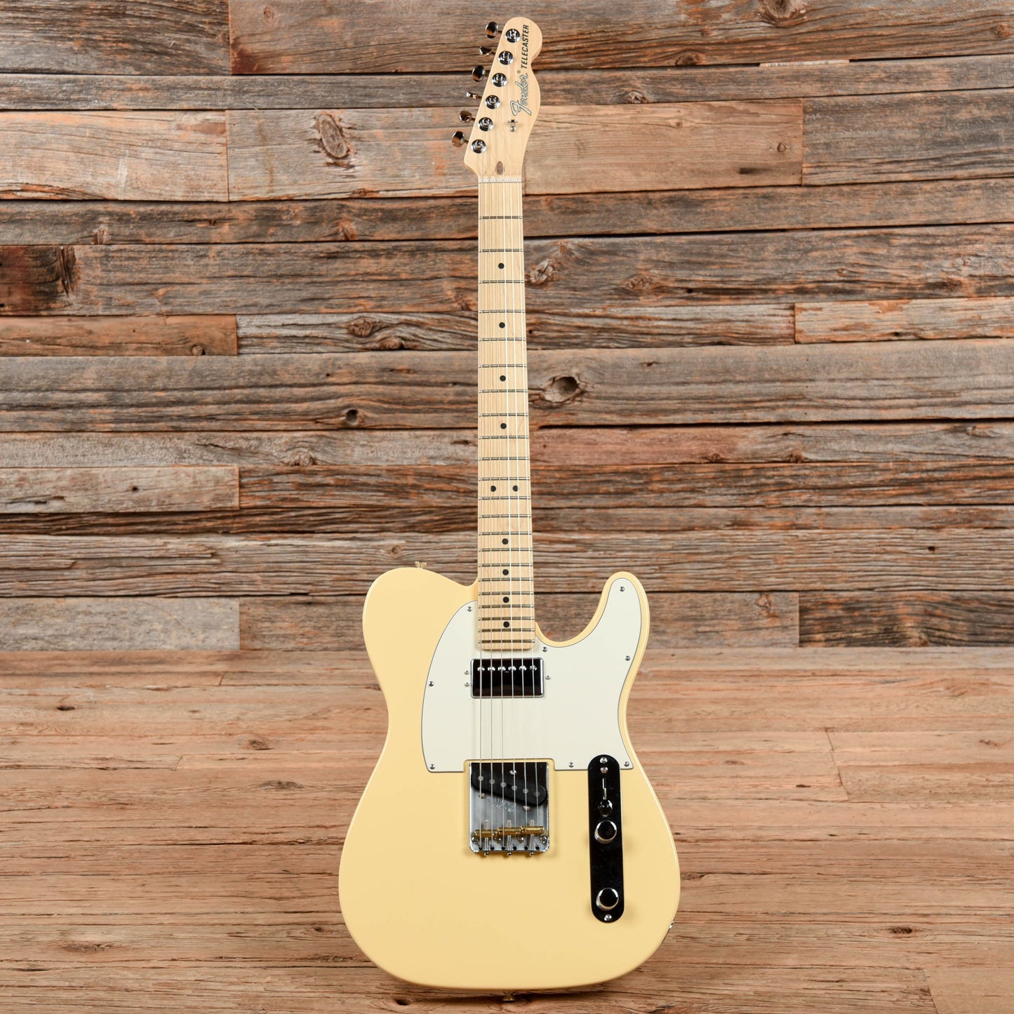 Fender American Performer Telecaster Hum Vintage White Electric Guitars / Solid Body