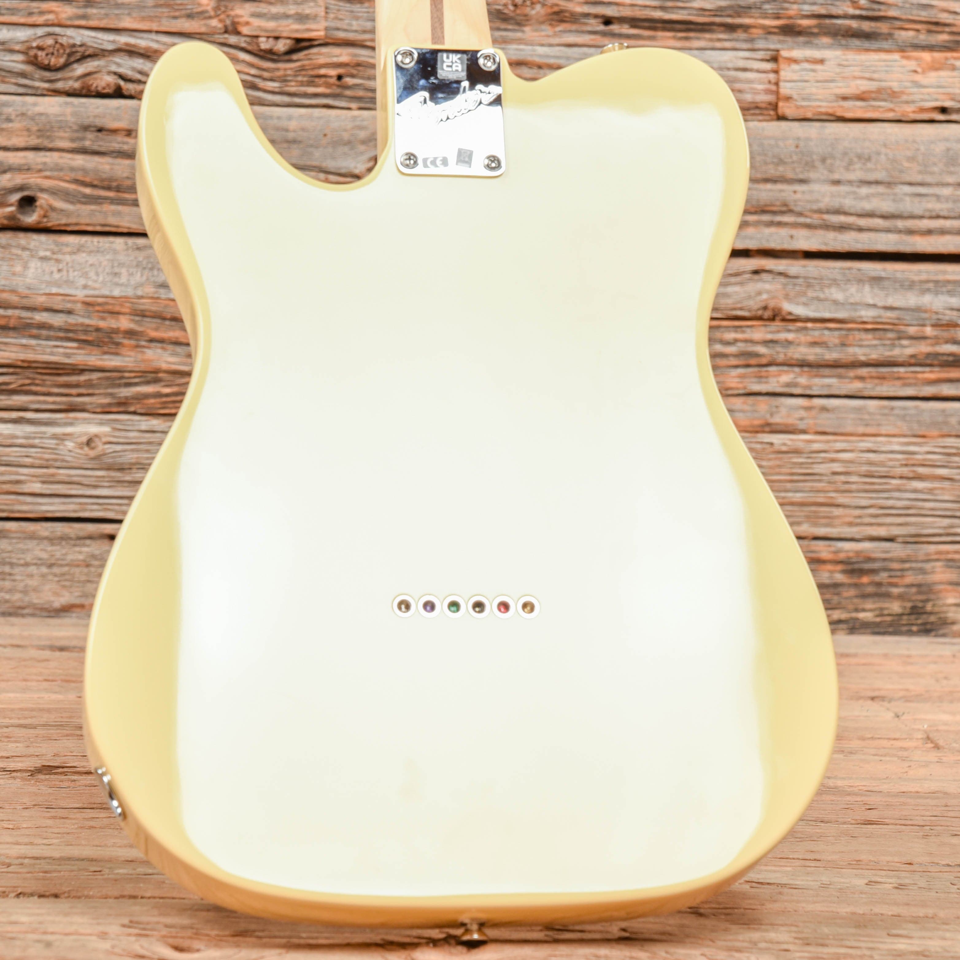 Fender American Performer Telecaster Hum Vintage White Electric Guitars / Solid Body