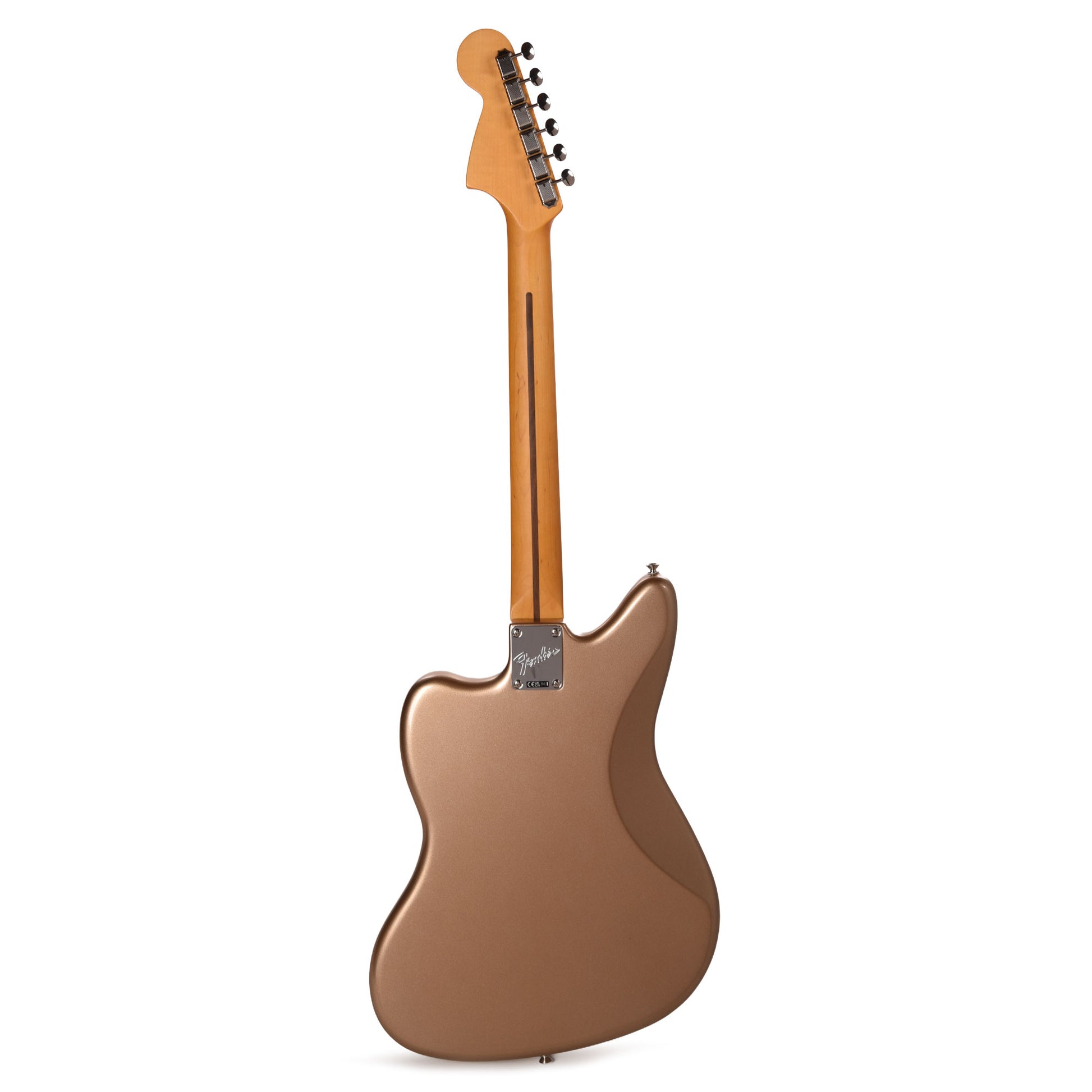 Fender American Professional Classic Jaguar Faded Firemist Gold Electric Guitars / Solid Body