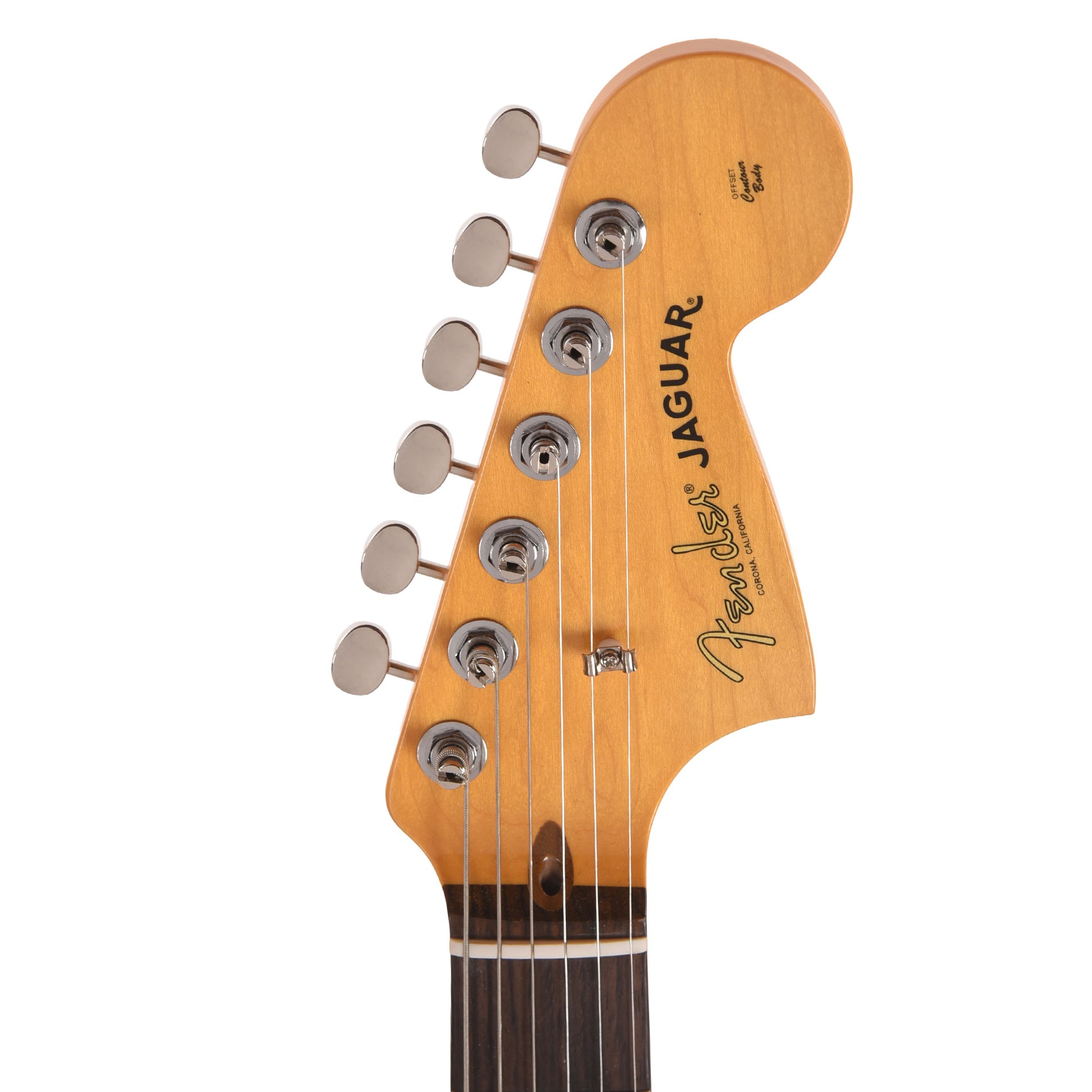 Fender American Professional Classic Jaguar Faded Sherwood Green Metallic Electric Guitars / Solid Body