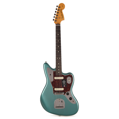 Fender American Professional Classic Jaguar Faded Sherwood Green Metallic Electric Guitars / Solid Body