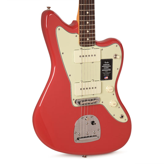 Fender American Professional Classic Jazzmaster Faded Dakota Red Electric Guitars / Solid Body