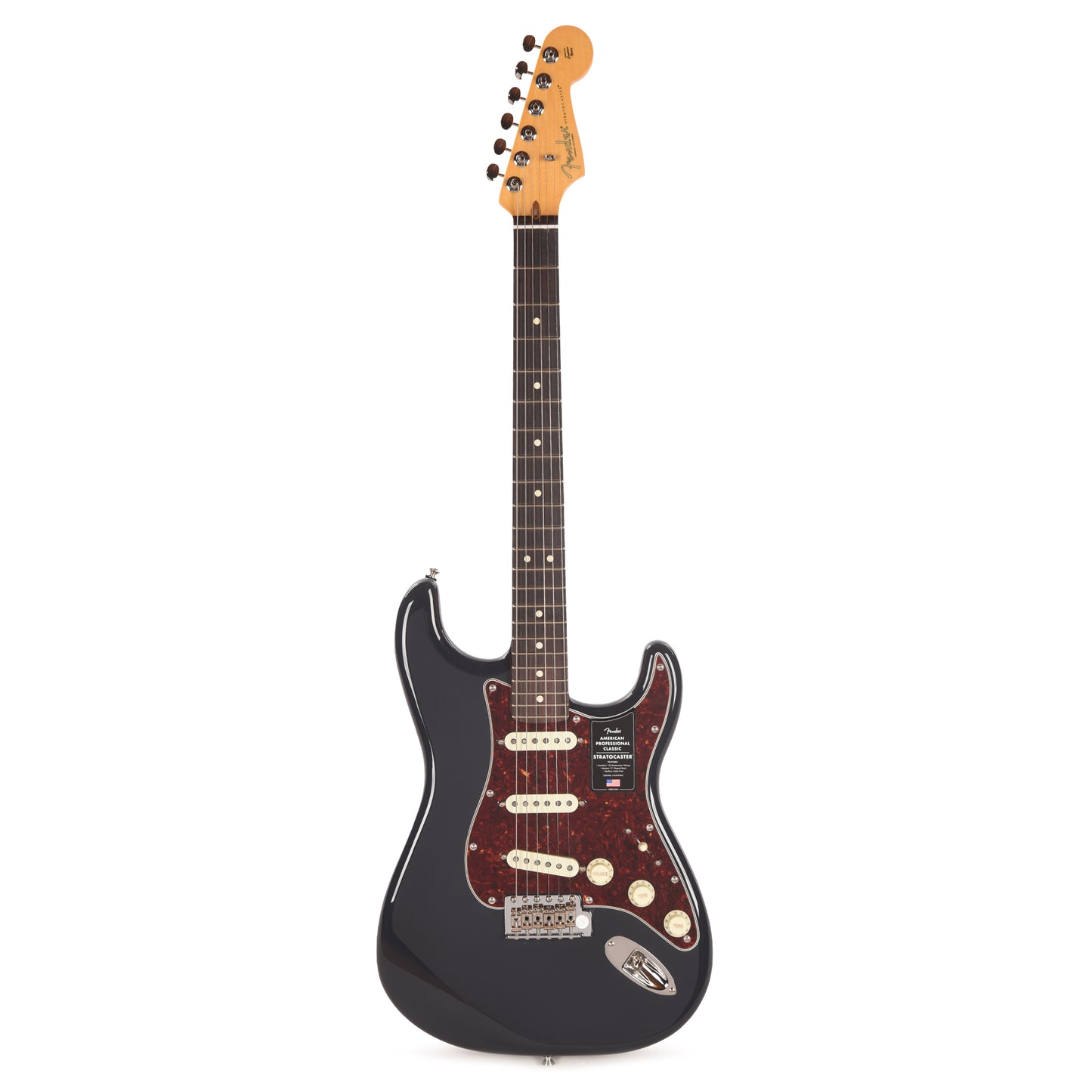 Fender American Professional Classic Stratocaster Faded Black Electric Guitars / Solid Body